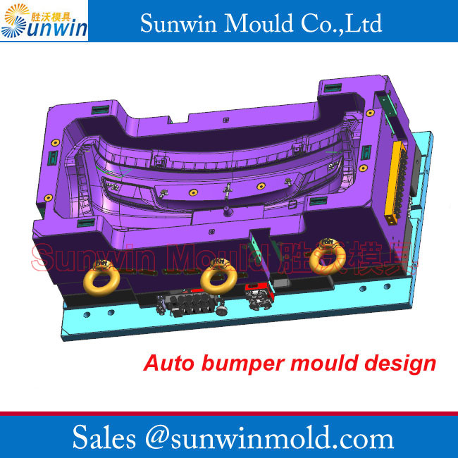 auto bumper mould design 2