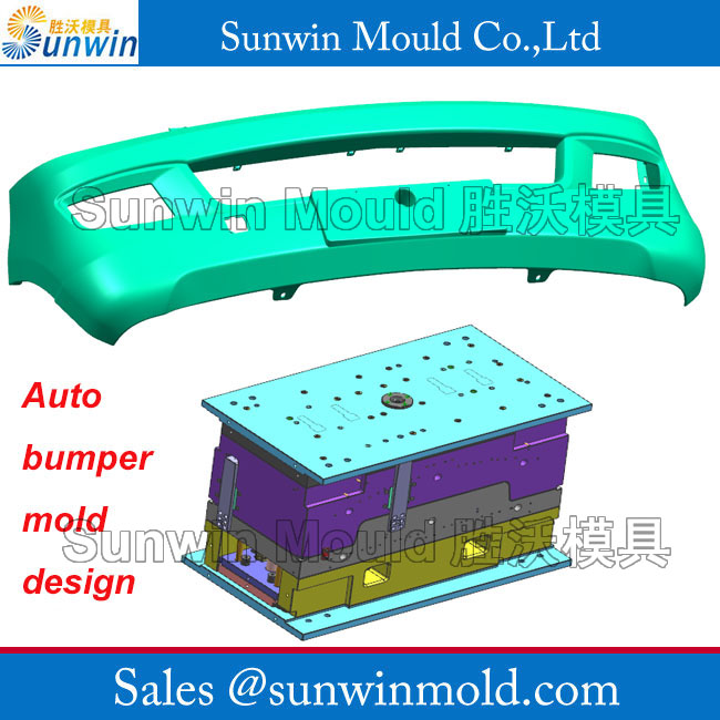 auto bumper mould design 3