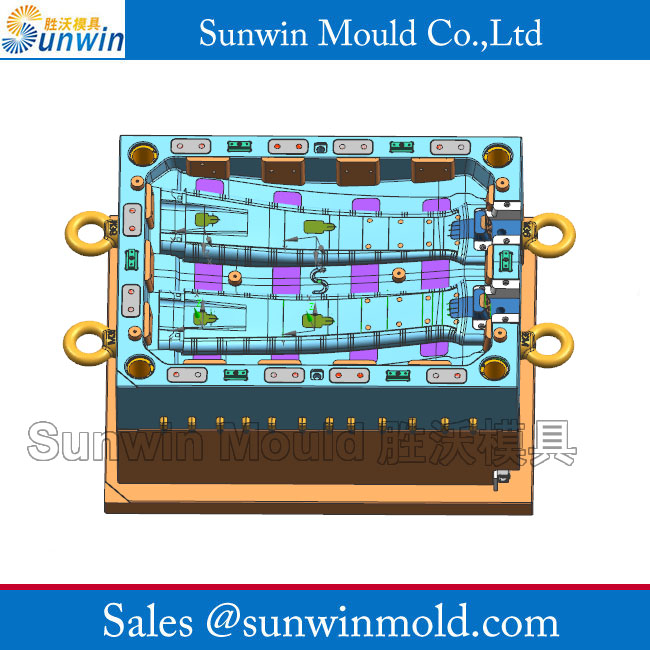 Auto b pillar interior mould 1