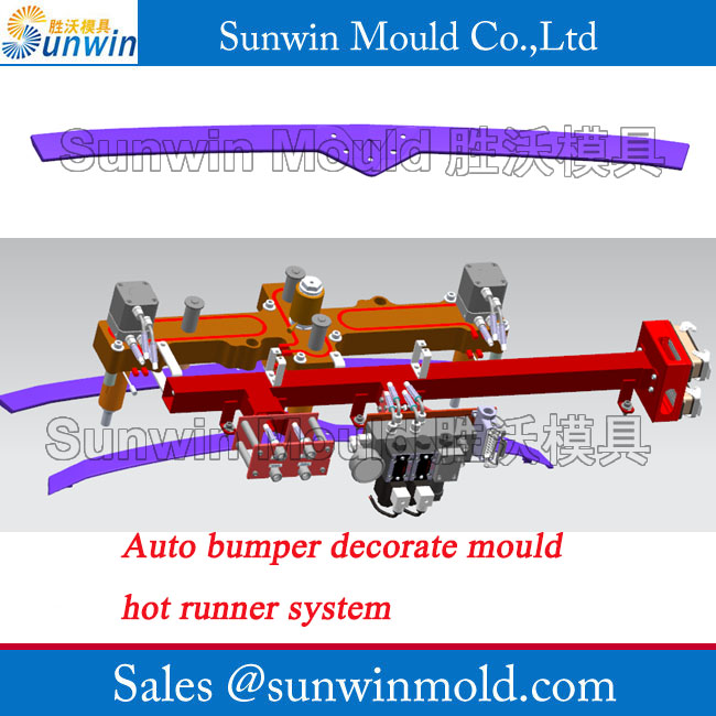 Auto bumper mould 3