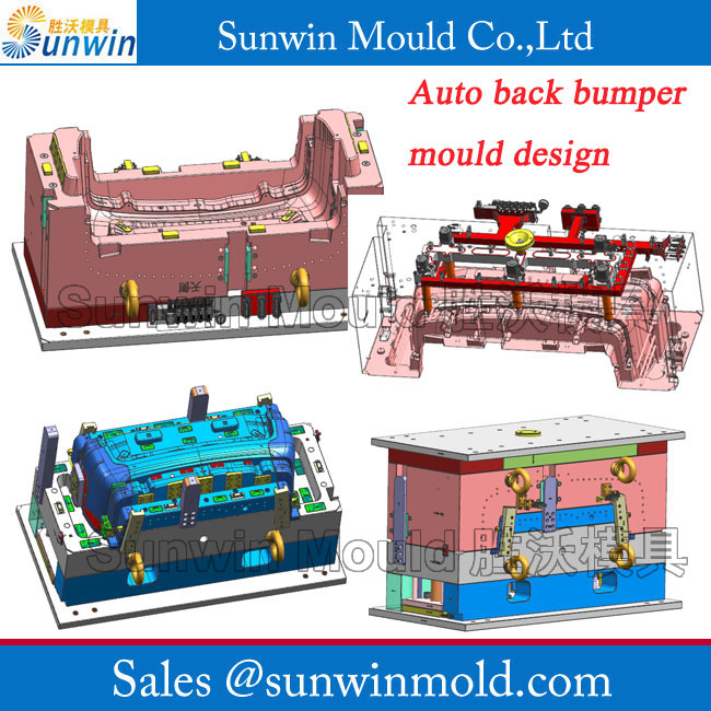 Auto back bumper mould 1