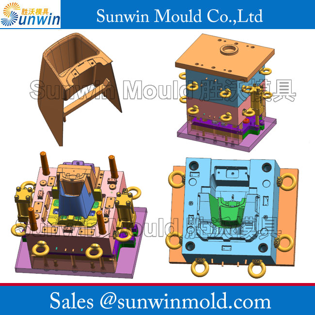 Auto center storage box mould 2