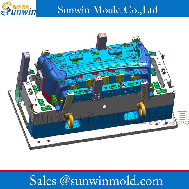 auto back bumper mould design