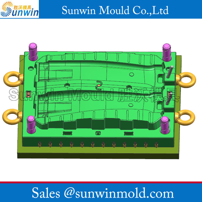 Auto b pillar interior mould 2